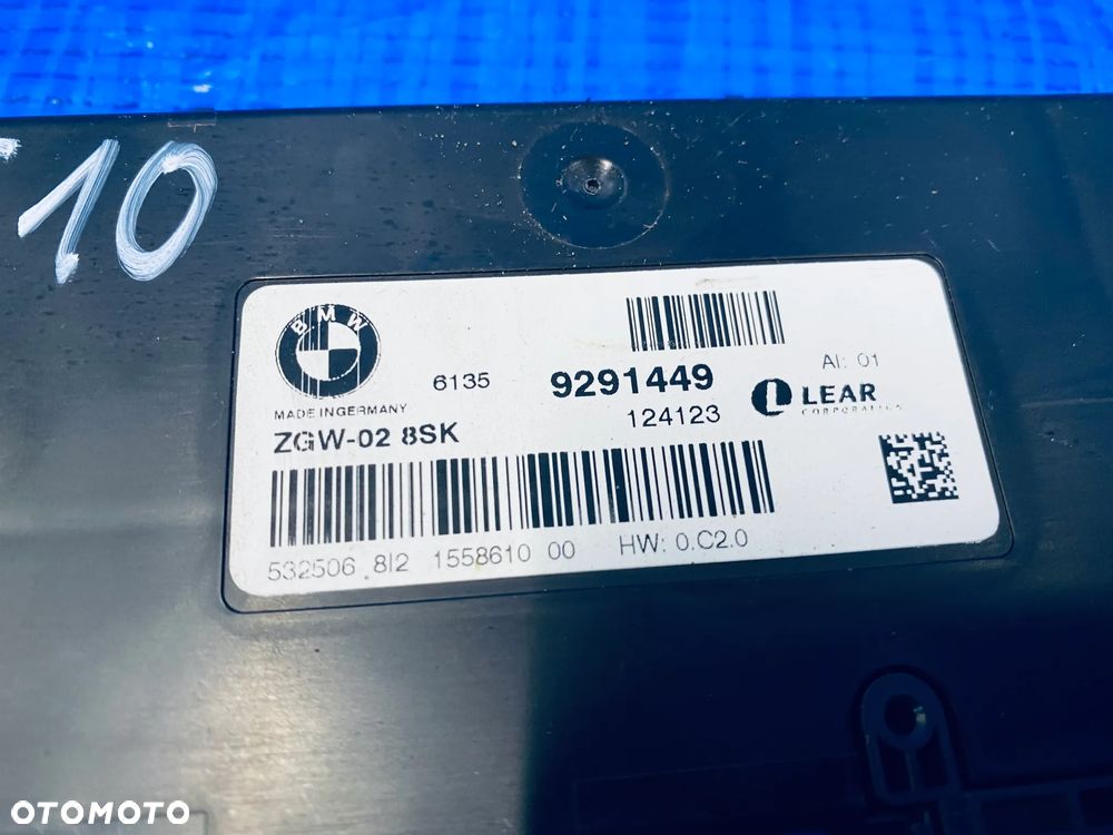 MODUŁ GATEWAY STEROWNIK KAMERY STEROWANIA KAMERĄ BMW F10 F11 ; 9291449 929144901 ORYGINAŁ - 5