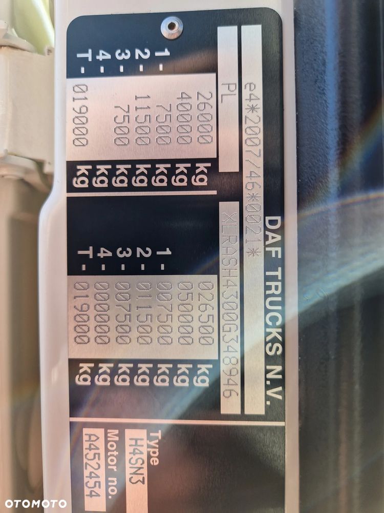 DAF XF 480 SSC E6 / TANDEM / 2x 7.7m / 120M3 / KLIMA POSTOJOWA - 40