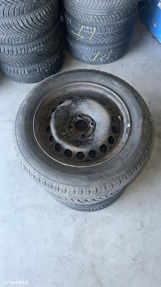4szt Koła 15" 4x100 ET40 Renault Megane Clio Dacia 185/65R15 2022 Zima M+S 10KZ - 2
