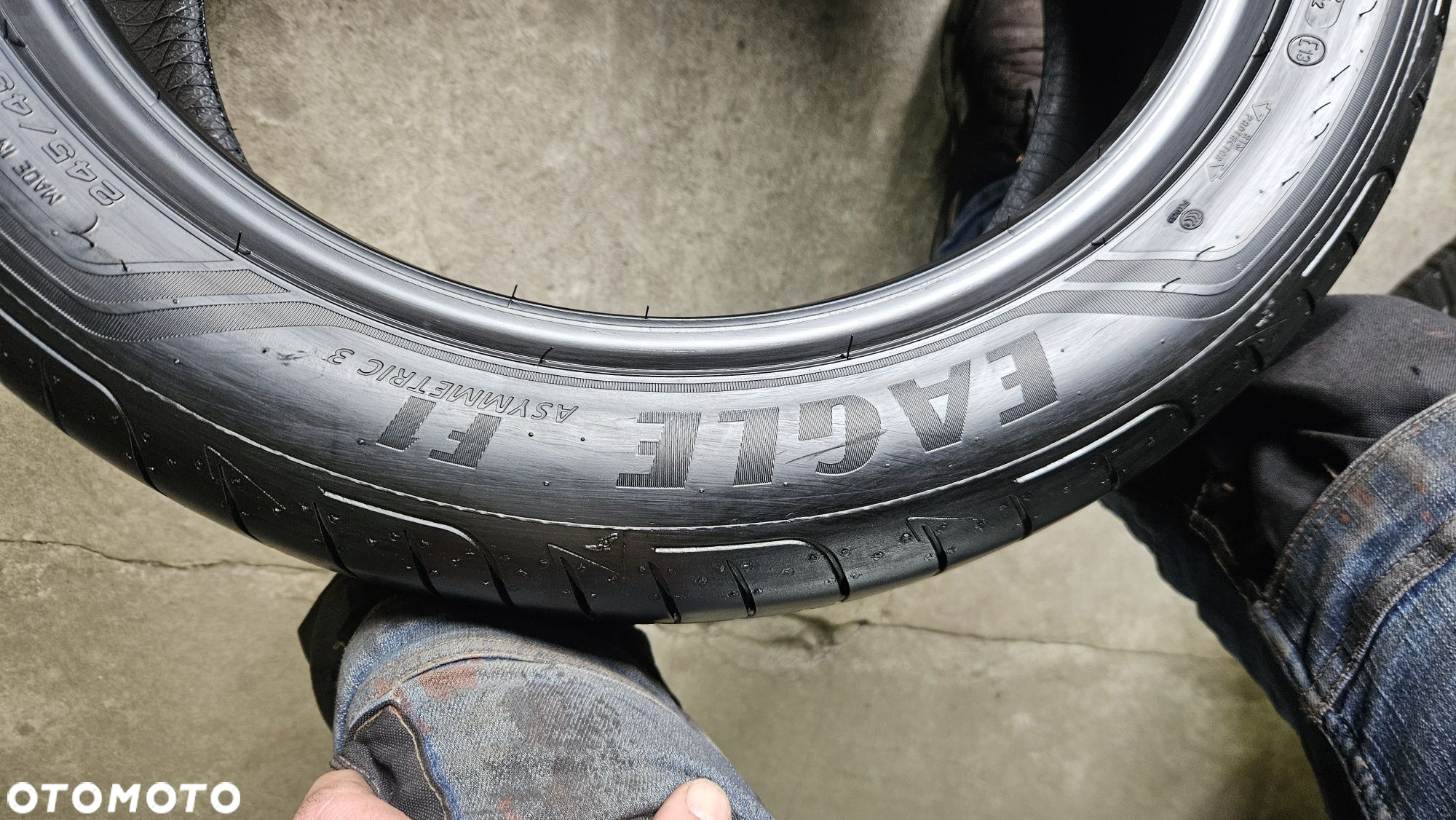 opony używane 245/45R18 Goodyear EAGLE F1 asymetric 3 - 6
