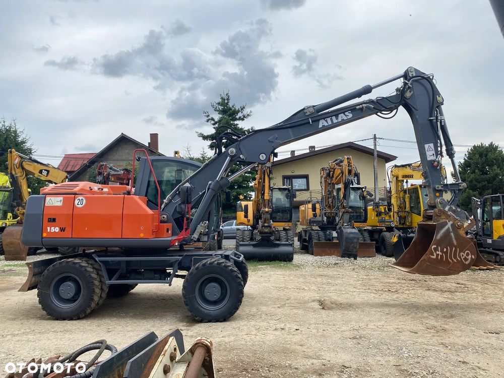 Atlas 150W, 2014 ROK, Z NIEMIEC, SKARPÓWKA UCHYLNA, - 6