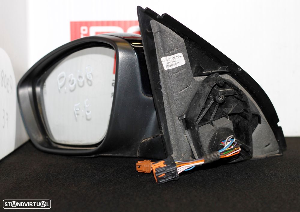 ESPELHO RETROVISOR ESQUERDO PEUGEOT 308 - 5