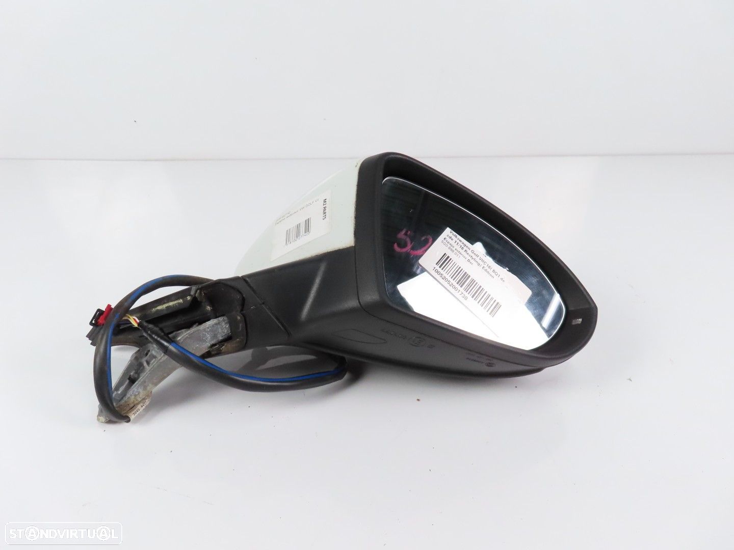 Retrovisor / Espelho Direito Usado / Original VW GOLF VII (5G1, BQ1, BE1, BE2)/V... - 1