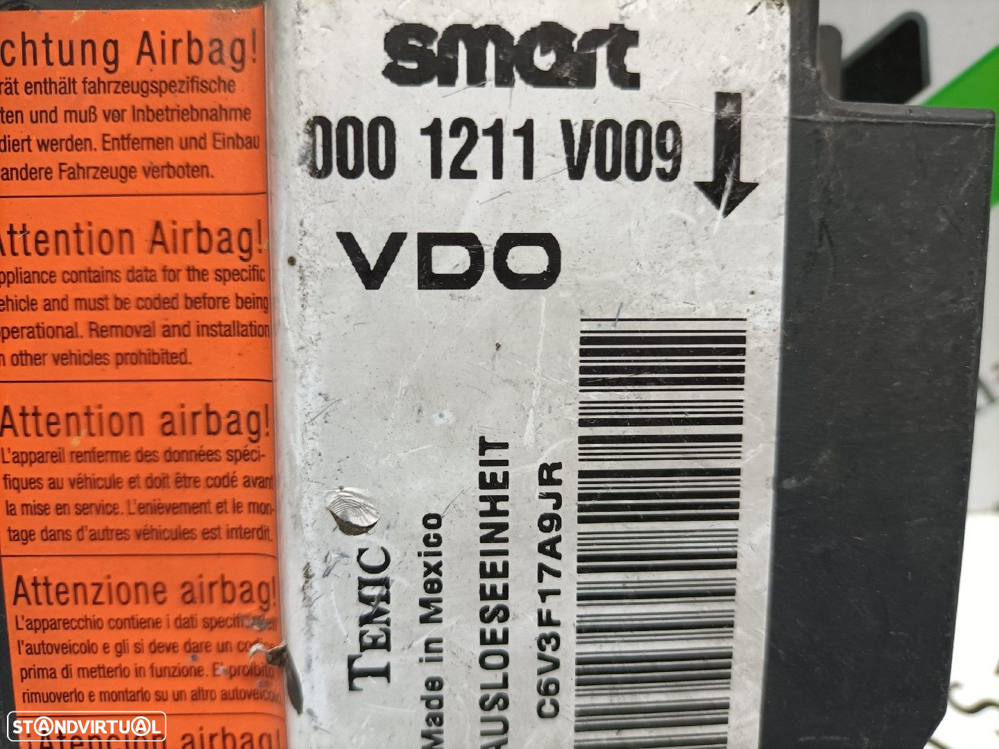 Centralina Airbags Smart Fortwo Coupé (451) - 2