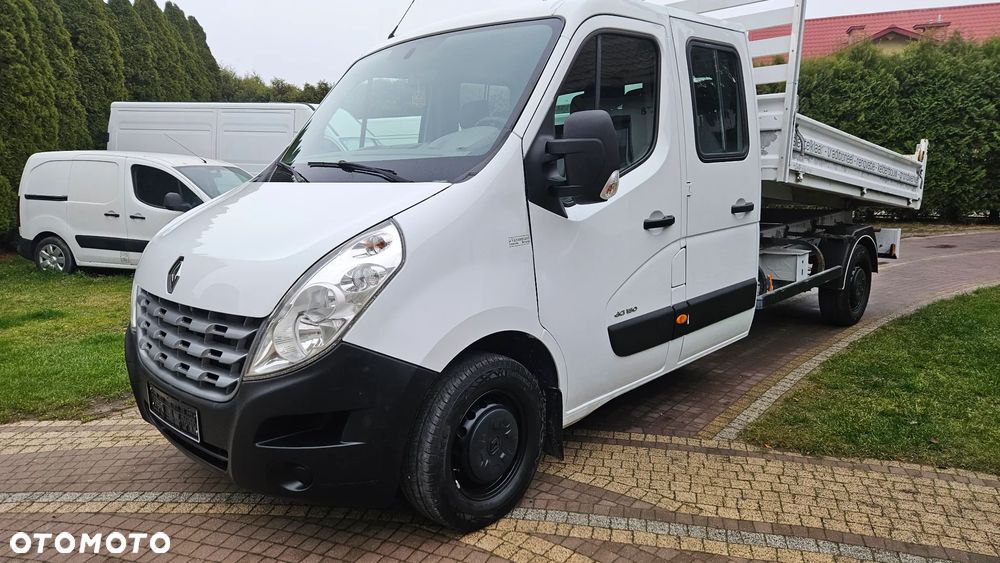 Renault MASTER 2.3 DCI150 KM WYWROTKA KIPER DUBEL KABINA MOVANO DOKA 6 OSÓB SKRZYNIA  KLIMA - 23