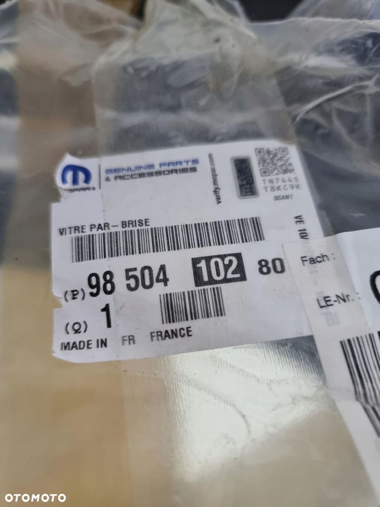 SZYBA CZOŁOWA PRZÓD GRZANA OPEL ASTRA L NOWA ORYGINAŁ 9850410280 - 8