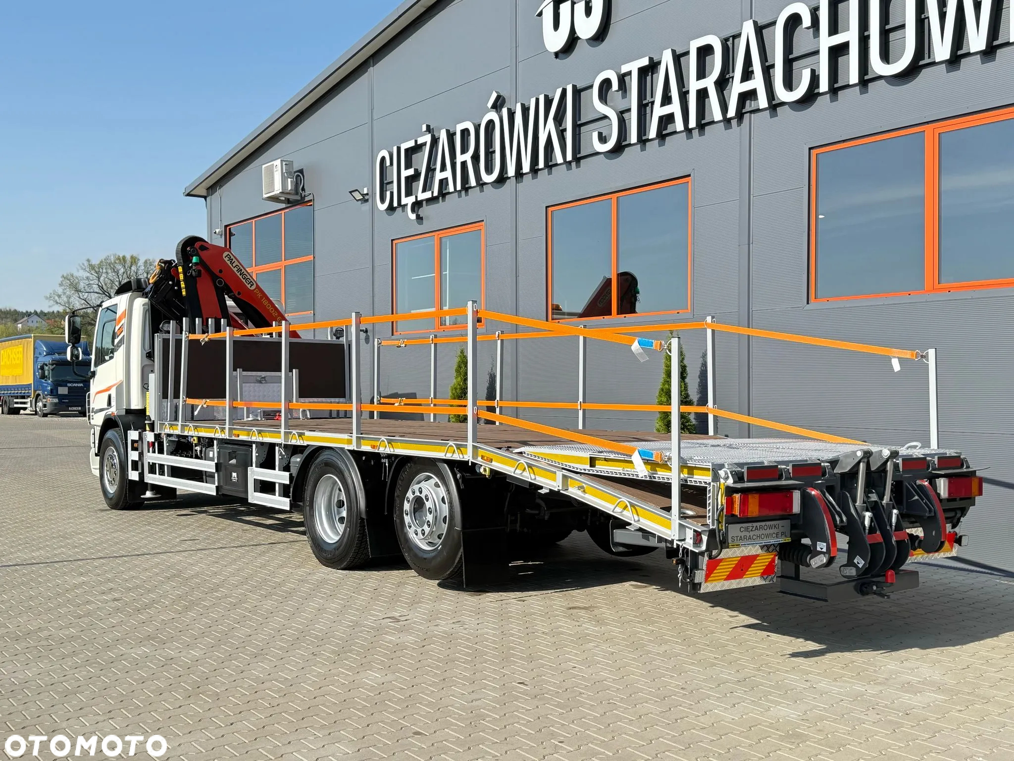 DAF DAF CF 75.310 / E5 / 6x2 / laweta + żuraw PALFINGER PK 18002 EH / platforma , pomoc drogowa , skrzynia - 3