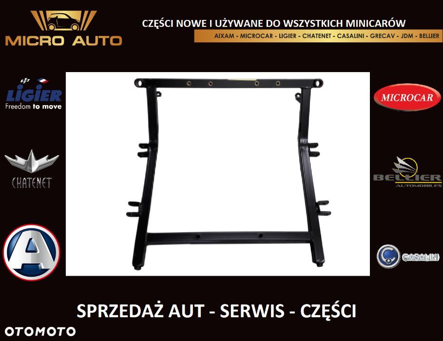 Sanki Aixam 400/500 Ligier Microcar Chatenet JDM Grecav Bellier części - 1