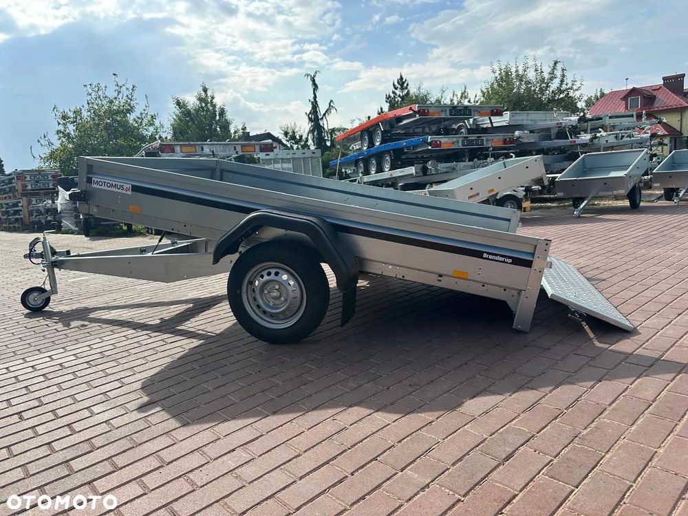 Brenderup Przyczepa Brenderup 2260WSUB DMC 750kg 1 osiowa uchylna quad traktorek atv multitransporter - 13