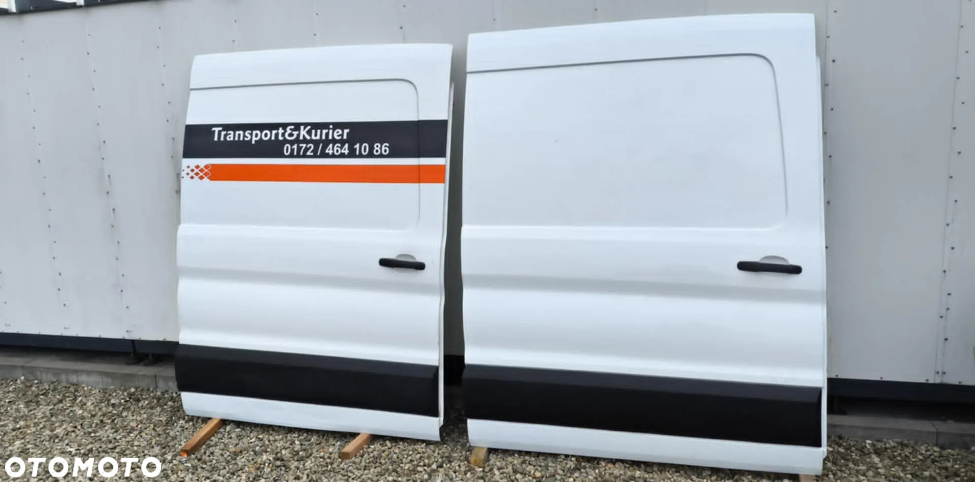 Drzwi boczne prawe przesuwne idealne FORD TRANSIT MK8 2019- zamek PO LIFT - 2