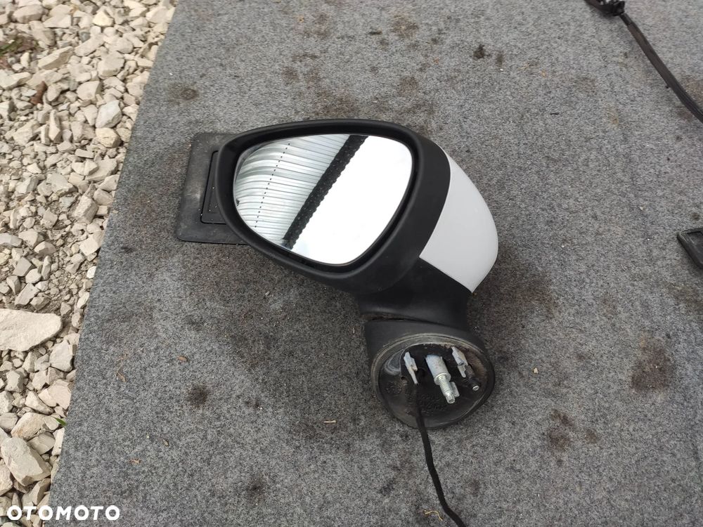 KL Lusterko Lewe Lewy Przód Ford Fiesta MKVII MK7 5Drzwi Lift HC białe 6 PIN - 2