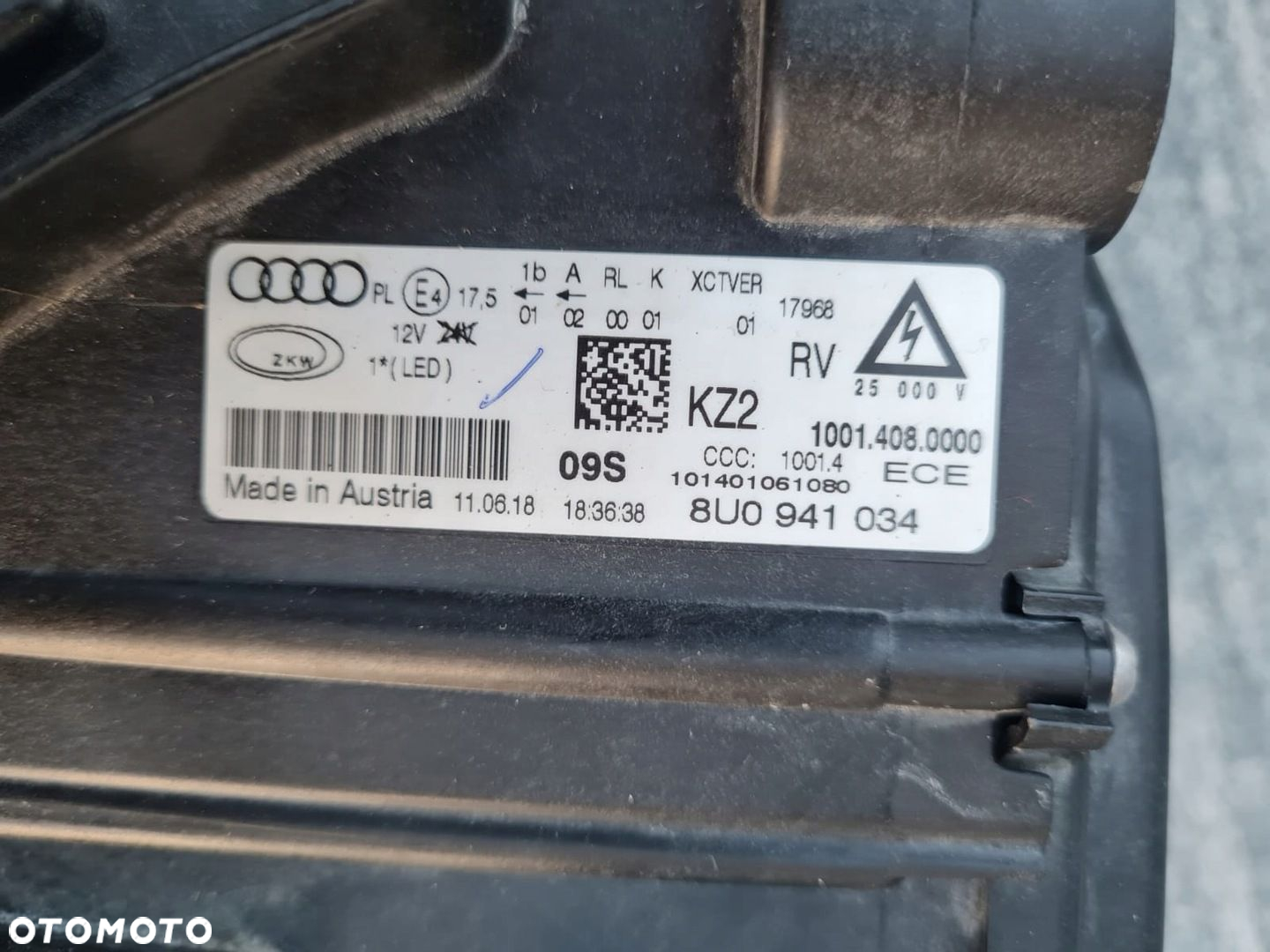 AUDI Q3 RSQ3 8U0 8U LIFT Lampy przód Full Led DYNAMIC 8U0941033 8U0941034 - 14