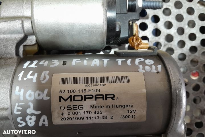 Electromotor 52100116F109 / 0001170425 52100116F109 / 0001170425 Fiat - 5