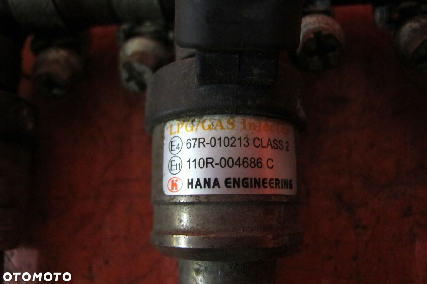 LISTWA WTRYSKOWA WTRYSKIWACZE GAZU LPG HANA H2001 - 6