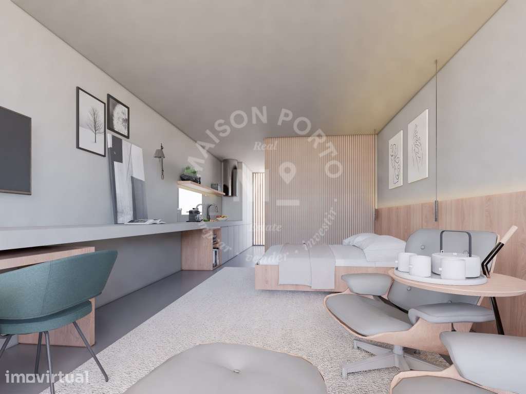 Apartamento T0 com Varanda para uso em Serviced Apartments próximo ... - Grande imagem: 5/11