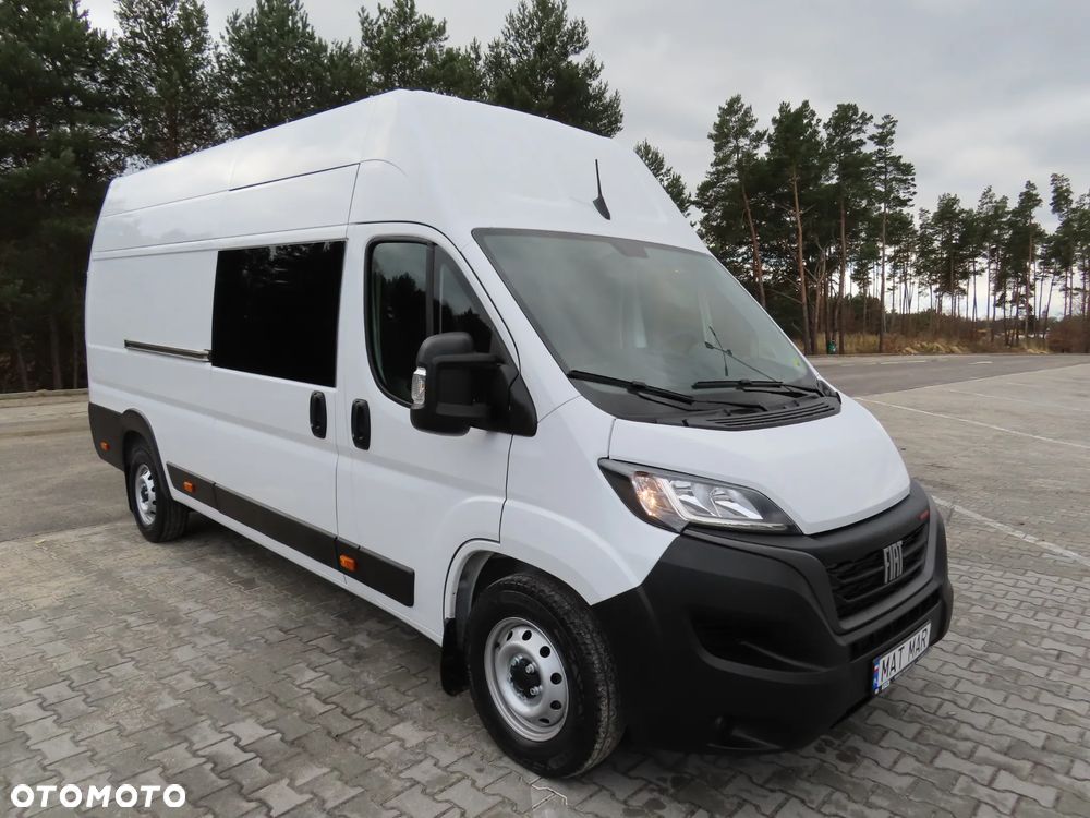 Fiat Ducato MAXI seria 8 MIXTO Doka Brygadowy Dubel 7-Mio Osobowy+1170 Kg Ładowności DMC 3500 Kg Rozstaw Osi 4035 mm Furgon L4H3 2.2 MultiJet3 H3-POWER 160 KM Android Auto/Carplay Serwis ASO Do Ostatniego Kilometra Gotowy Do Pracy STAN JAK NOWY POLECAM - 8