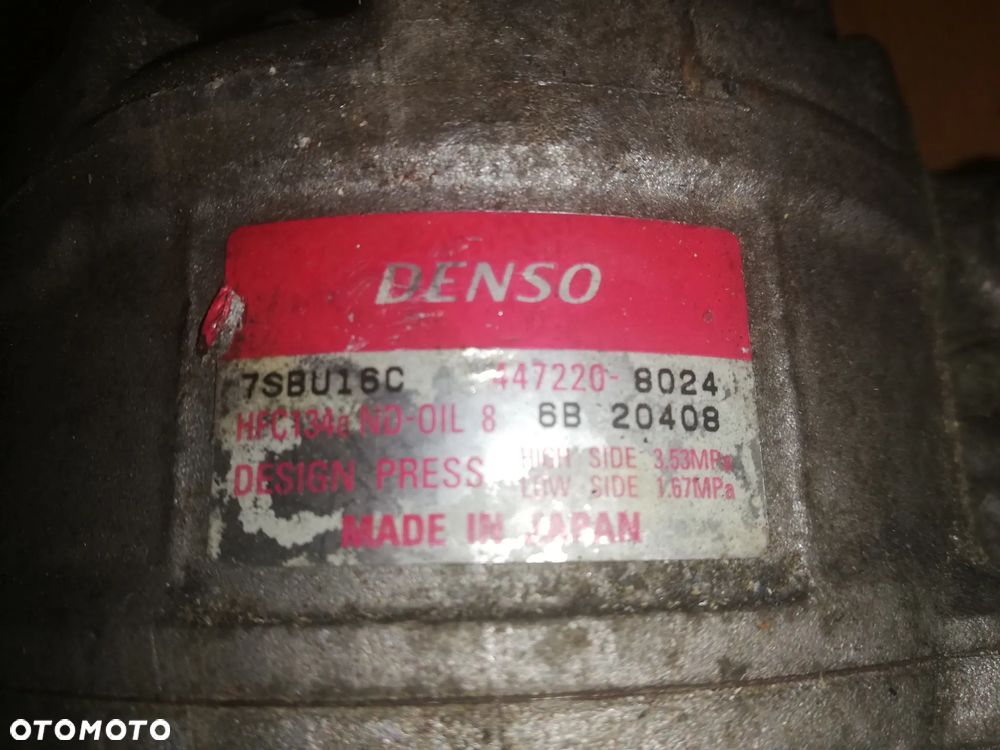 kompresor sprężarka klimatyzacji BMW E39 E46 m54 2.5b 447220-8024 - 2