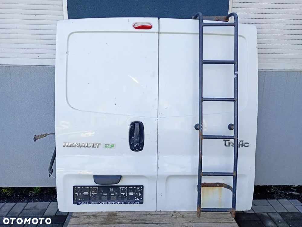 drzwi tylne lewe prawe tył z drabinką opel vivaro a trafic ii primastar 2001-2014 komplet - 1