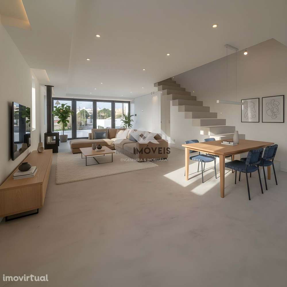 Moradia T3+1 | NOVA | Piscina | Francelos | 4 Frentes | Box | Praia - Grande imagem: 3/60