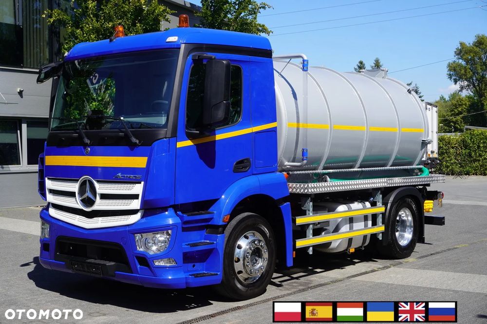 Mercedes-Benz Actros 18.35 LS / Zabudowa NOWA beczka asenizacyjna (08/2025) 11000 l / 280 tys. km! - 1
