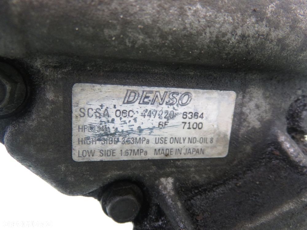 KOMPRESOR KLIMATYZACJI TOYOTA COROLLA E12 1.6 VVT-i 4472206364 - 2