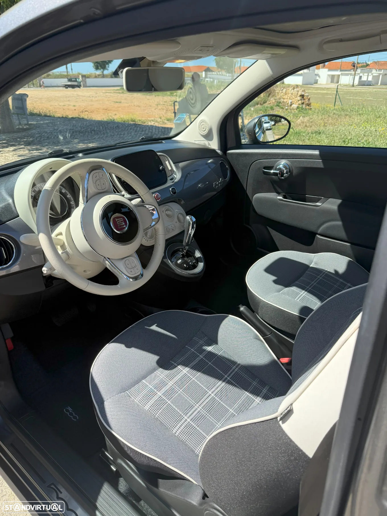 Fiat 500C 1.2 Lounge Dualogic - 10