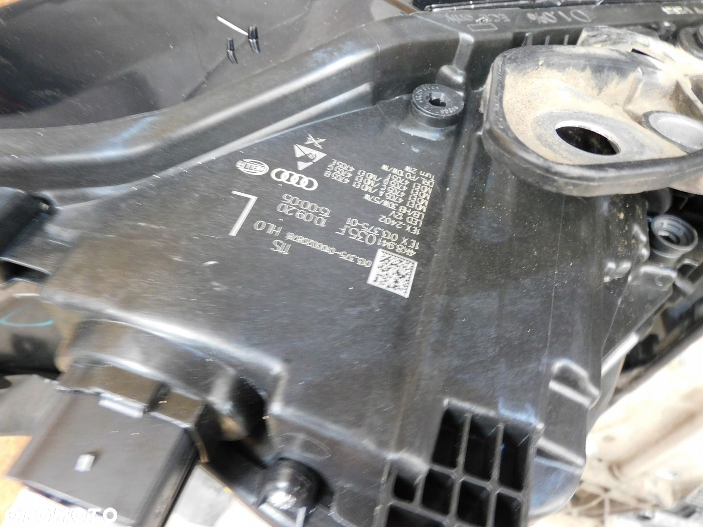 AUDI A7 C8 4K8 S LINE PRZÓD ZDERZAK LAMPY MASKA PAS BŁOTNIKI MATRIX - 11