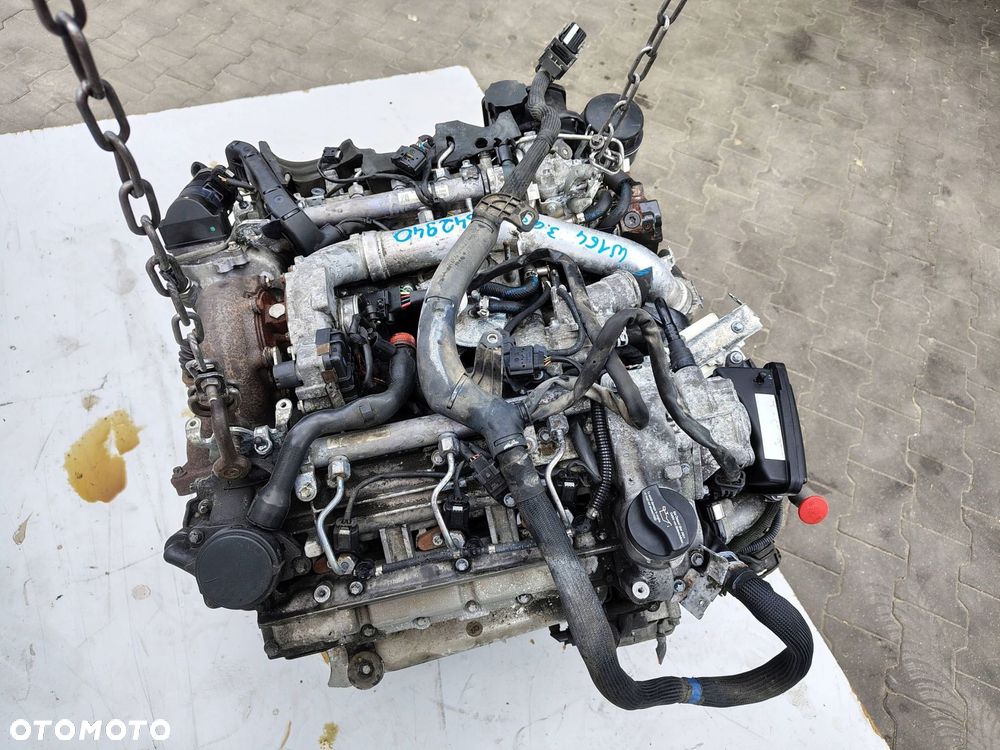 SILNIK KOMPLETNY 642940 642 940 MERCEDES ML W164 3.0 CDI 114 TYŚ KM - 14