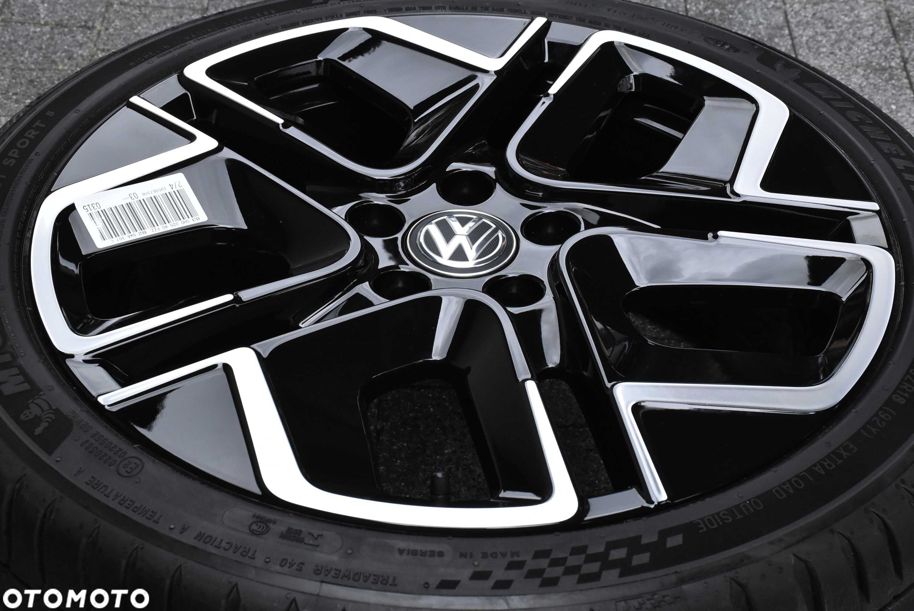 Nowe koła OEM VOLKSWAGEN GOLF 5H0 York R LINE GTI GTD 18" Michelin - 4