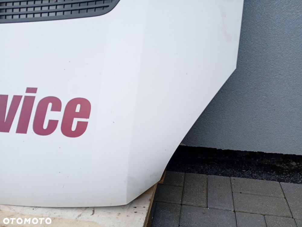 maska przednia pokrywa silnika biała vw crafter 2E0 2006-2017 - 8