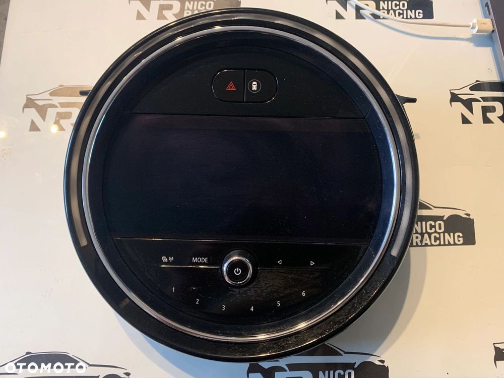 EKRAN MONITOR WYŚWIETLACZ RADIA MINI COOPER CLUBMAN F54 9824925 8716071