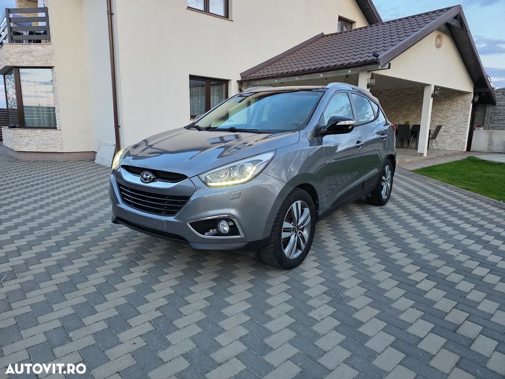 Hyundai ix35 1.7 CRDI 2WD blue Finale Gold - 2