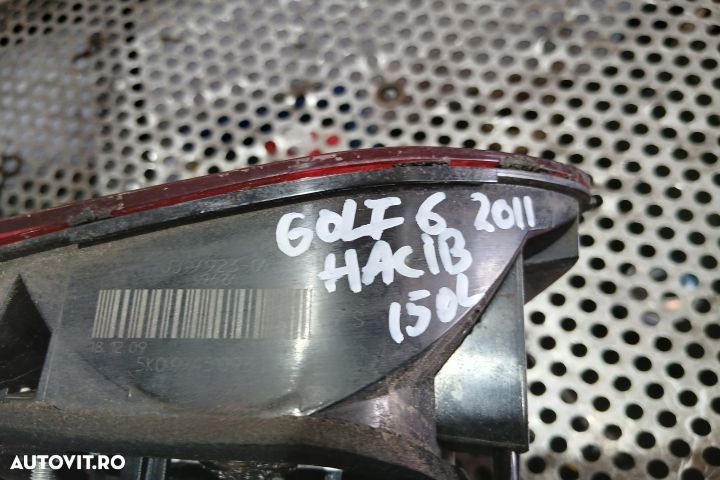 Lampa / Tripla stop dreapta pe hayon 5K0945093T 5K0945093T Volkswagen - 3