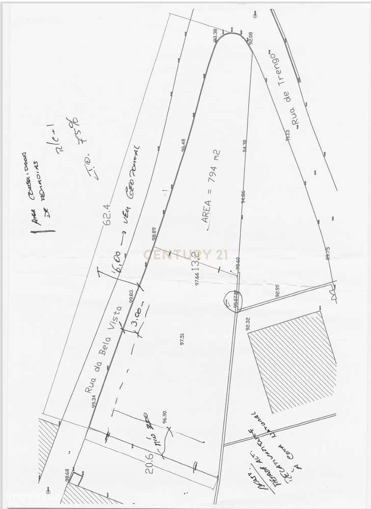 Lote de 600 m2 Vila Nova de Gaia, Canelas - Grande imagem: 3/9