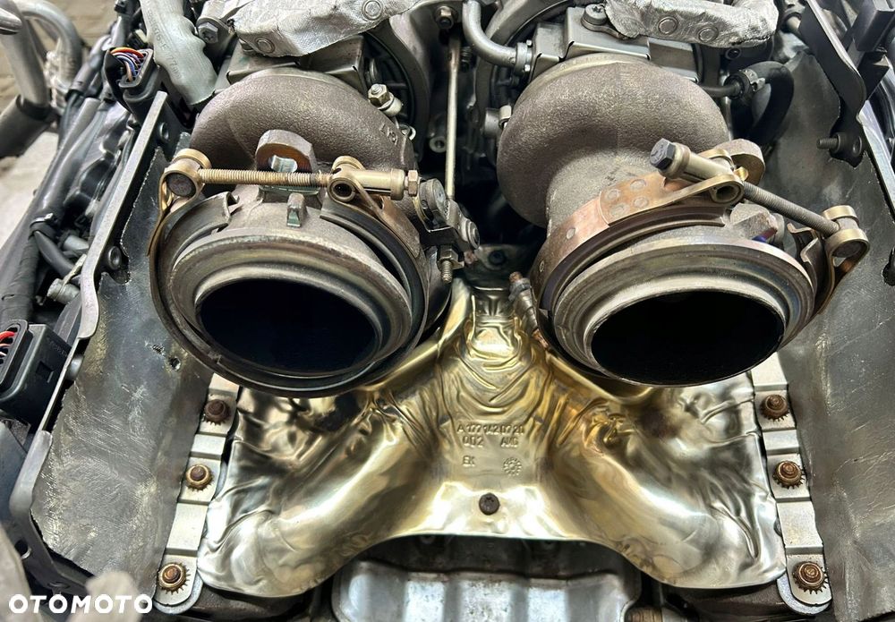 MERCEDES 63 AMG KOMPLETNY SILNIK 4.0 V8 177.980 177980 - 5