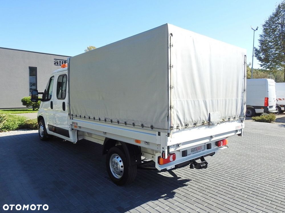Peugeot BOXER SKRZYNIA PODWÓJNA KABINA DOKA 7 MIEJSC KLIMATYZACJA  140KM - 10