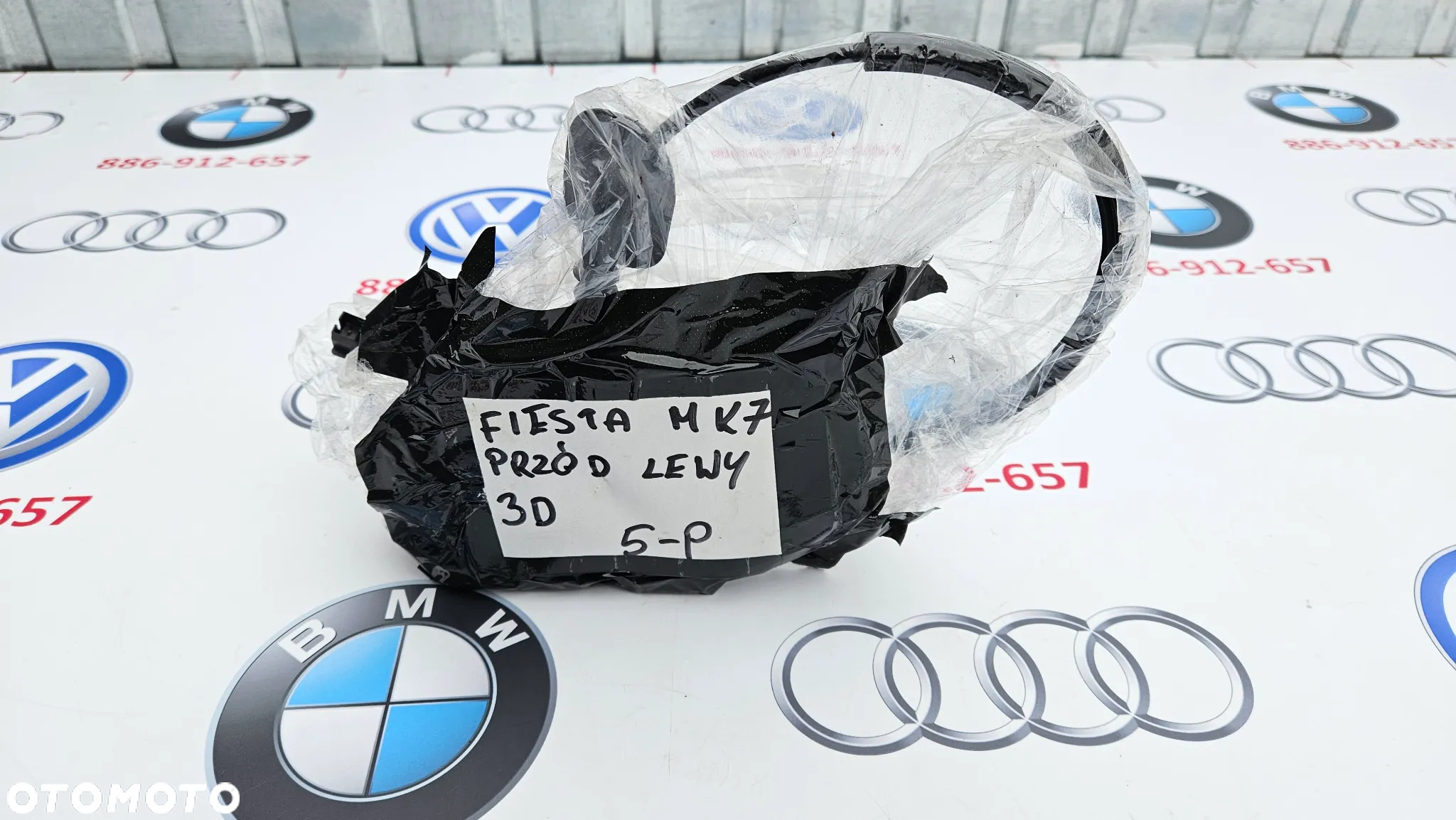 Ford Fiesta MK7 2008- 3D 3 drzwi Zamek drzwi przód lewy Zamek przedni lewy Linki 8A6AA21813AE - 11