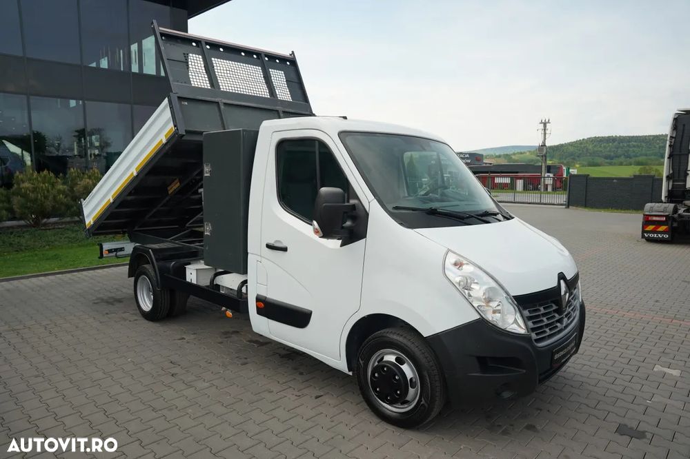 Renault MASTER / BASCULATOR / DUBLU / MANUAL / 3 LOCURI / - 4