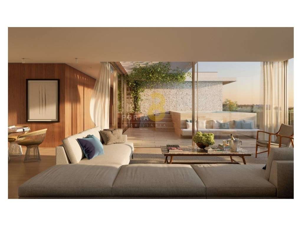 Sofisticado T2 Duplex entre o Mar e o Parque da Cidade - Grande imagem: 2/20