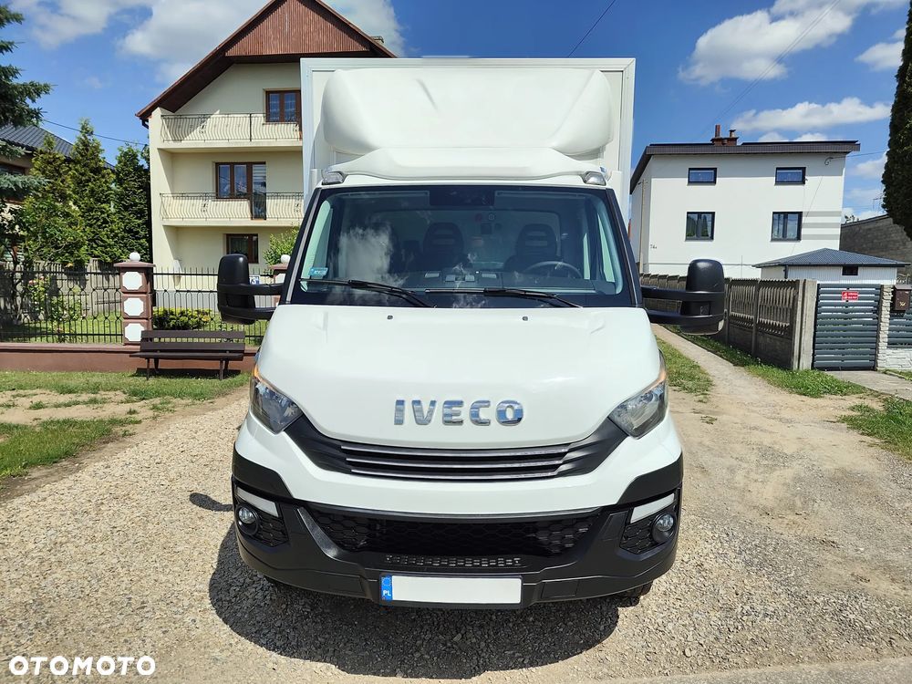 Iveco DAILY 50/35c15 3.0d 150KM** BLIŹNIAK** Kontener 8-EuroPalet + DRZWI BOCZNE** POLSKI SALON** 233 tyś KM** DMC do 3.5T kat.B** - 8