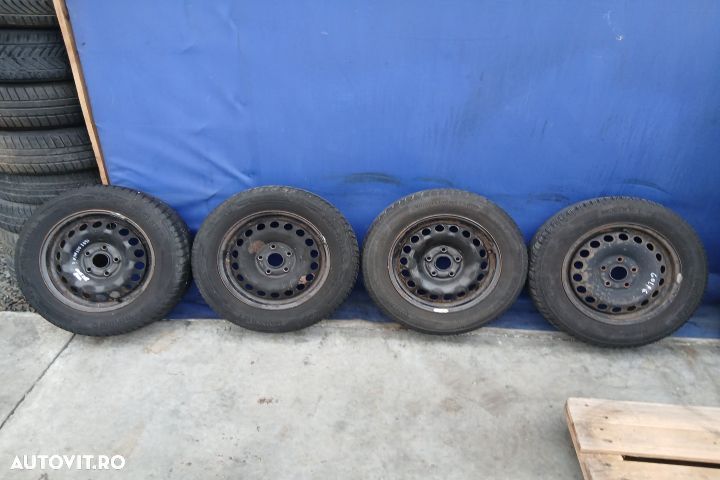 Jante tabla cu anvelope 15 - set 1K0601027C 6JX15H2 ET47 195/65 R15 1 - 1