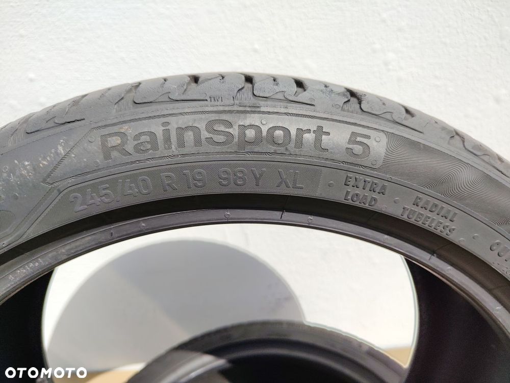 OPONY 245/40/19 245/40R19 98Y UNIROYAL RAINSPORT 5 - 6