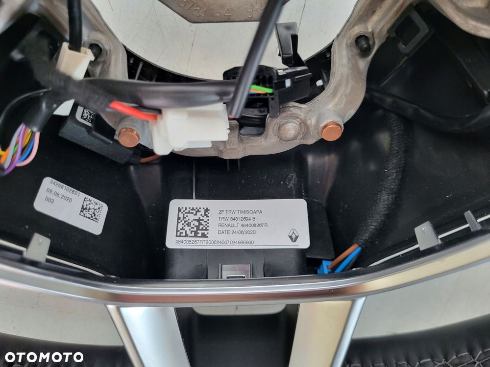 kierownica skórzana renault captur ii clio v 21- - 8