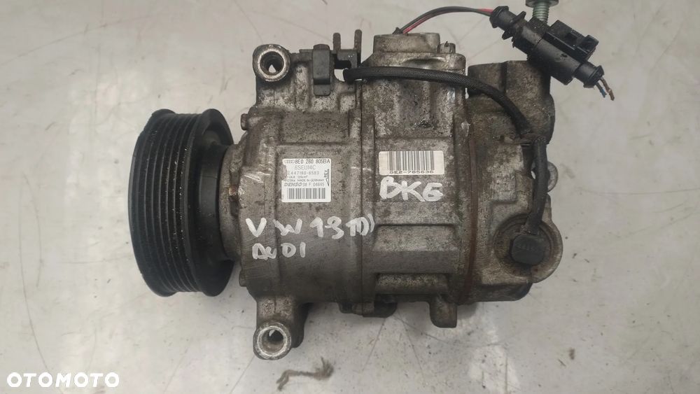 AUDI A4 B6 1,9TDI sprężarka klimatyzacji 8E0260805BA - 1