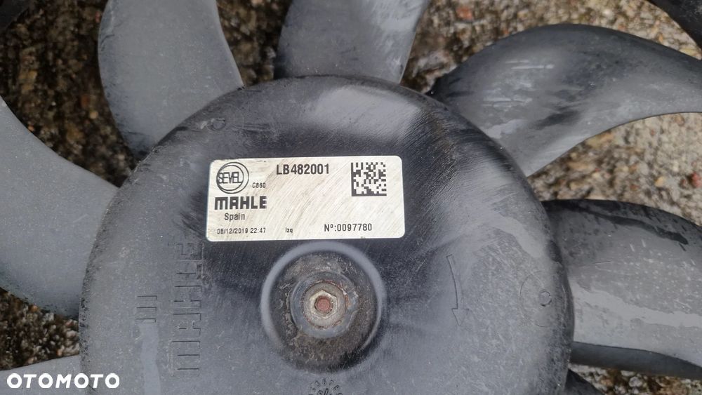 CITROEN JUMPER III PEUGEOT BOXER III 2.2HDI WENTYLATORY CHŁODNICY 1399670080 - 3