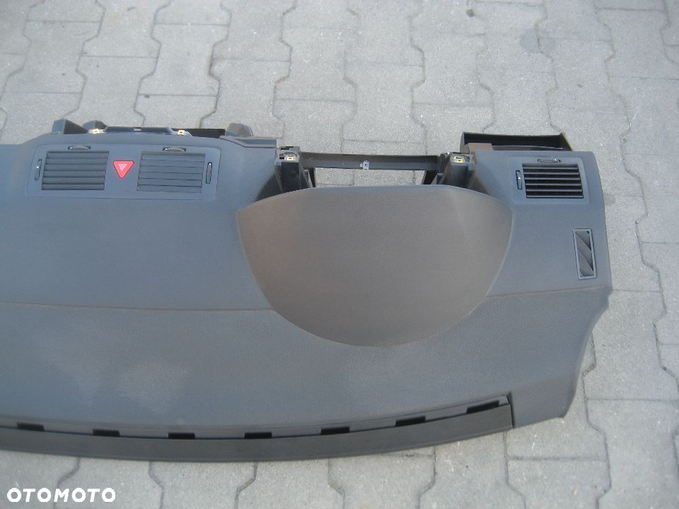 skoda fabia 1 i lift 04-07r deska rozdzielcza konsola 2x poduszki powietrzne airbag - 8