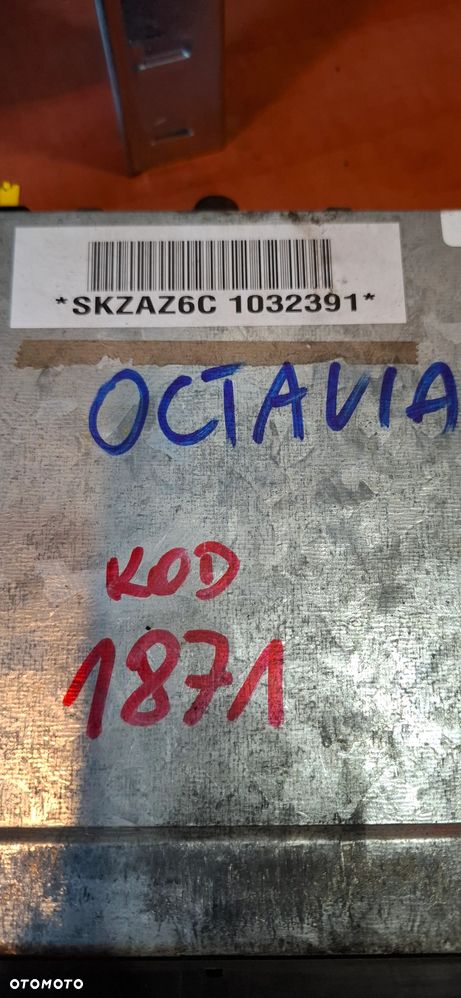 RADIO RADIOODTWARZACZ CD RDS 1U0035156D SKODA OCTAVIA 1 I - 2