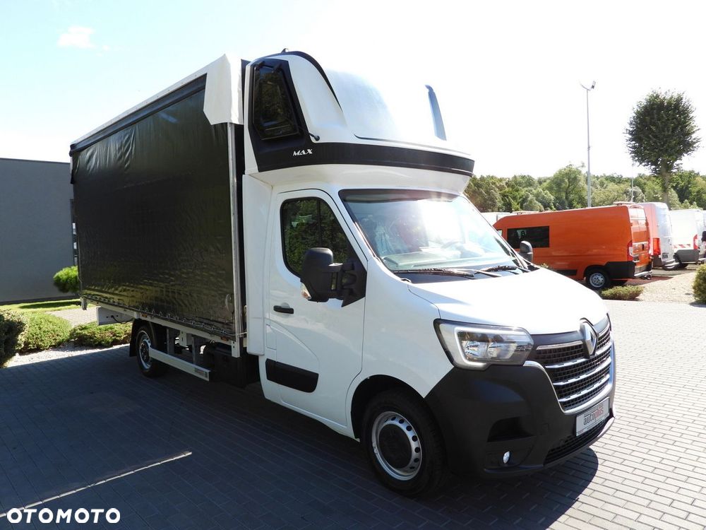 Renault MASTER PLANDEKA 10 PALET WEBASTO TEMPOMAT LEDY KLIMATYZACJA  165KM - 5