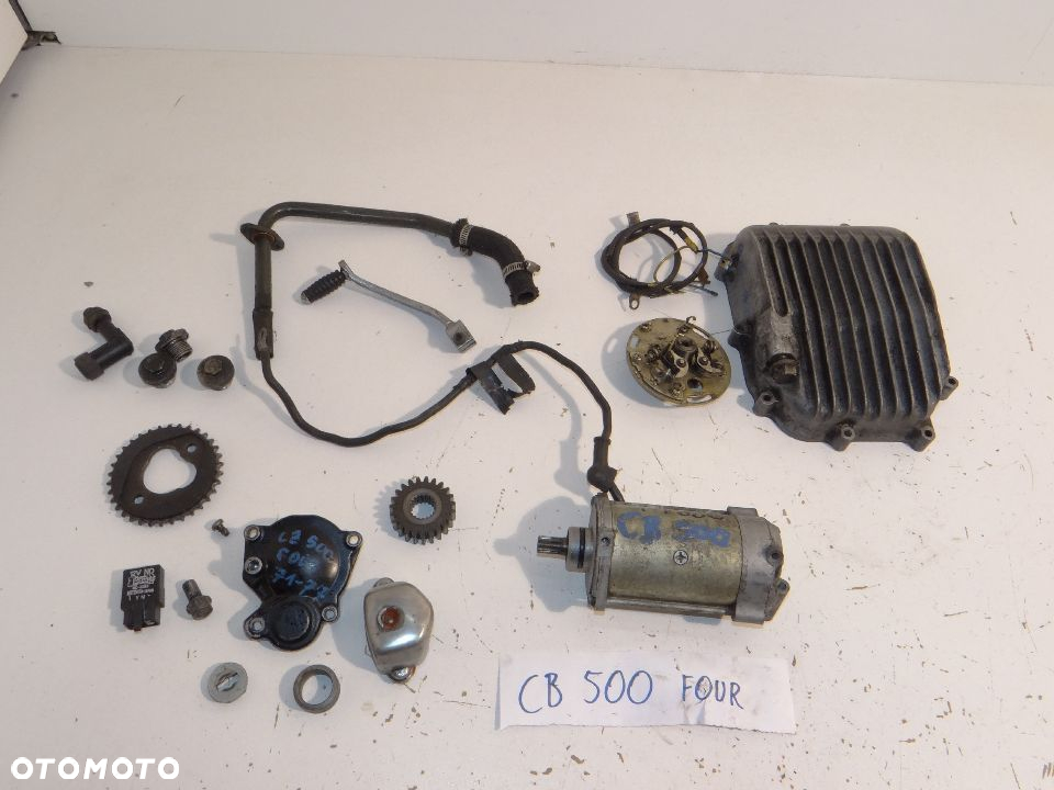 Honda CB 400 500 K Four przekaźnik impulsator alternator rozrusznik wałek rozrządu głowica dźwigienk - 2