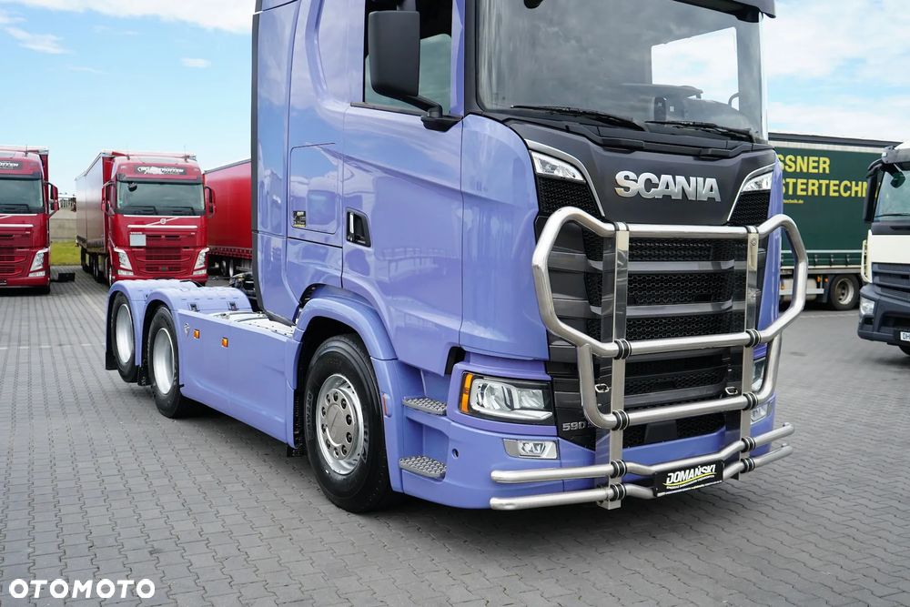 Scania / S 590 / V 8 / E 6 / ACC / BOOGIE / 3 OSIE / RETARDER / DMC 80 000 KG / JAK NOWA - 30